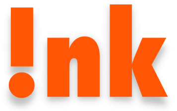 Ink logo - orange